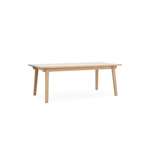 Mesa de jantar contemporânea - SLICE - Normann Copenhagen - em carvalho / retangular / da linha residencial