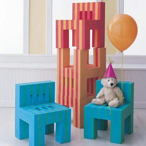 Cadeira de design original - EVA - Offi - em material plástico / infantil / da linha residencial