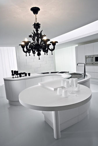 Cozinha contemporânea - ARTIKA - Pedini - em madeira / sem puxadores