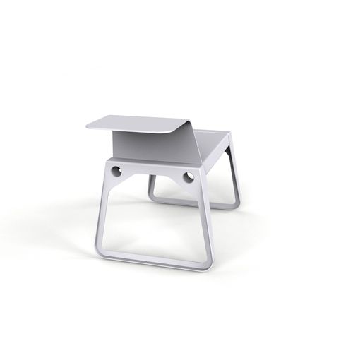 Cadeira contemporânea - ACÀ ALLÀ 1 - SDC_lab - para ambiente interno / metálica / com base metálica