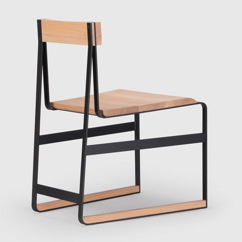 Cadeira contemporânea - PIEDMONT #3 - Skram Furniture - para ambiente interno / em carvalho / em nogueira