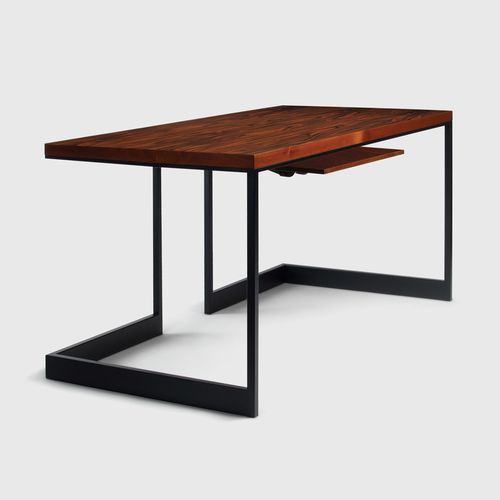 Mesa secretária contemporânea - WISHBONE SLAB - Skram Furniture - em nogueira / em madeira de freixo / em pau-rosa