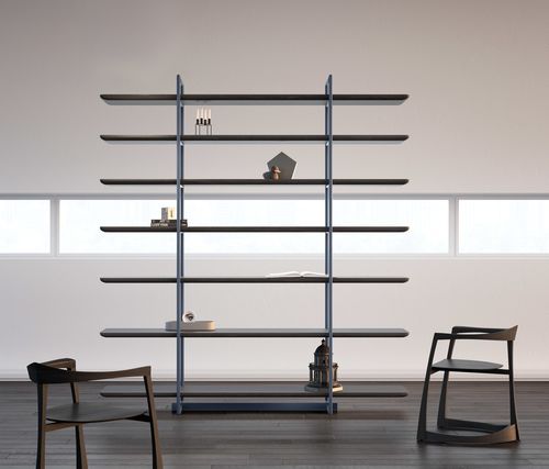 Estante para separação de ambientes - ALTAI  - Skram Furniture - contemporânea / em nogueira / em madeira de freixo