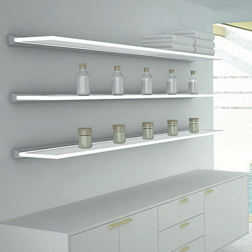 Estante de parede - 500.04 - 3Form - contemporânea / de resina / da linha comercial