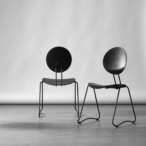 Cadeira contemporânea - FLEX - VerPan - para ambiente interno / em polipropileno / com base em aço
