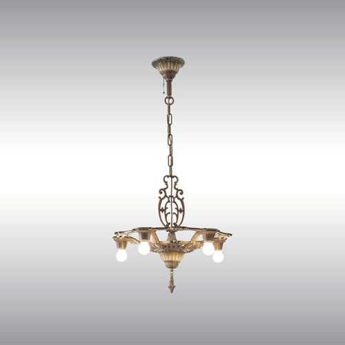 Lustre de estilo Art Déco - 50056 - Woka Lamps Vienna - metálico