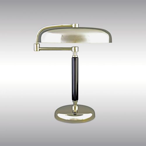 Luminária de mesa - AD10 60 - Woka Lamps Vienna - em latão / em faia / clássica