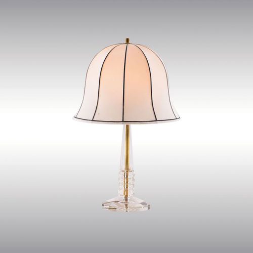 Luminária de mesa - 4063 - Woka Lamps Vienna - em vidro / em seda / clássica