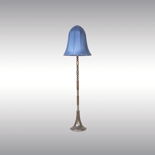 Luminária de piso - WIKTORIN WW-17 20318 - Woka Lamps Vienna - em seda / em madeira / clássica