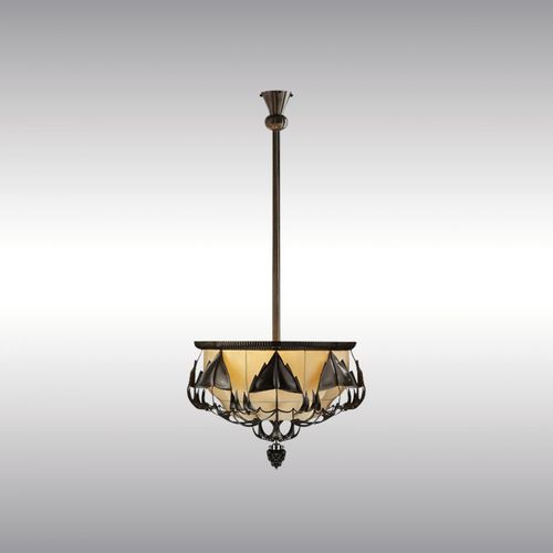 Pendente - PECHE2 21312 - Woka Lamps Vienna - em latão / clássica / Wire