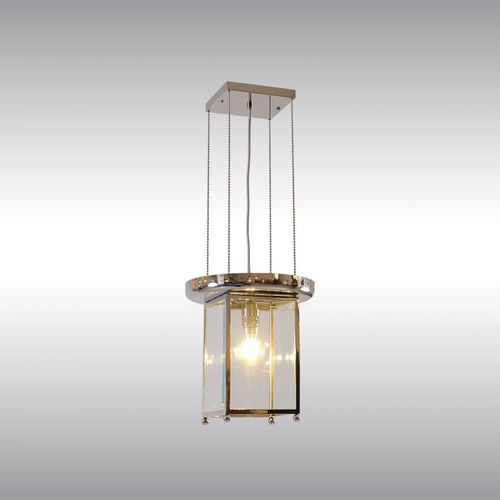 Pendente - HH-PENDE-2 20334 - Woka Lamps Vienna - em vidro / em latão / clássica