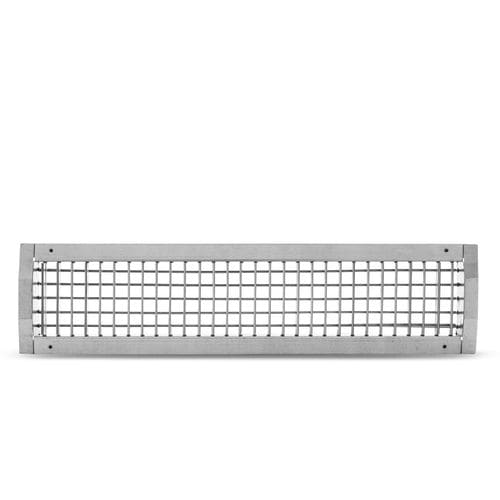Grelha de ventilação em chapa de aço - 1DC - SAMOVENT TECHNIK,S.L - retangular / interna / profissional
