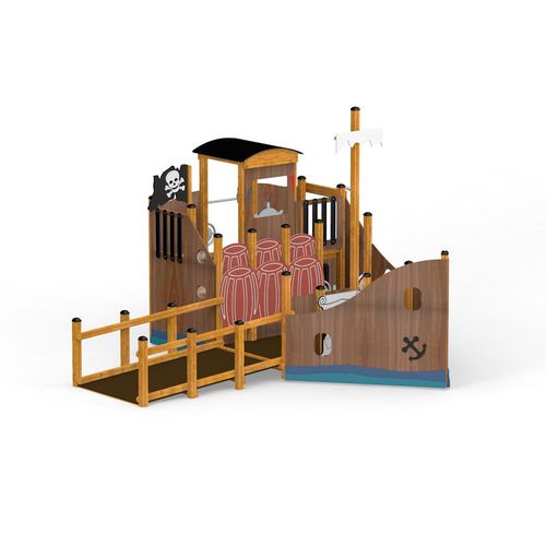 Casa de brincar para parque infantil - 11431  - Lars Laj - de piso