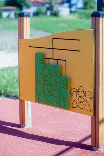 Painel de atividades lúdicas didático - PUZZLE   - Lars Laj - puzzle