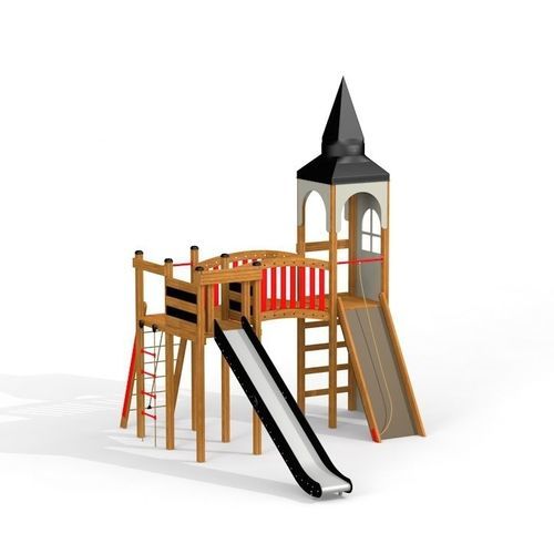 Torre de jogos com escorregador - ALCAZAR  - Lars Laj