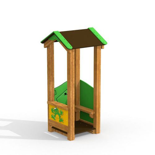 Casa de brincar para parque infantil - FROG    - Lars Laj - de piso / à prova de água