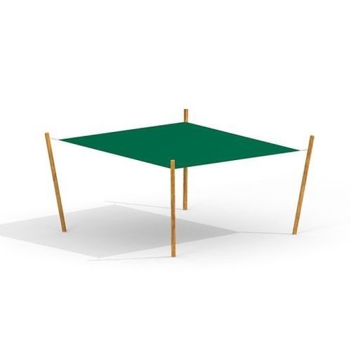 Brise em madeira - SQUARE NATURE  - Lars Laj - em nylon / para abrigo / fixo