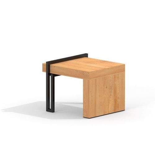 Banco para espaço público pequeno - THOR SMALL     - Lars Laj - contemporâneo / em carvalho / em aço
