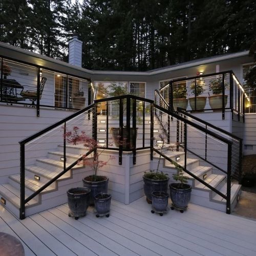 Tábua de deck em alumínio - Camino Contractors Ltd - antiderrapante / ignífuga / da linha residencial