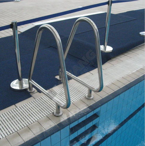 Corrimão em aço inoxidável - Jiangyin Sifang Swimming Rehabilitation Industry Co., Ltd. - para piscina