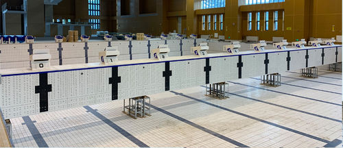 Parede móvel para piscina transversal - Jiangyin Sifang Swimming Rehabilitation Industry Co., Ltd.