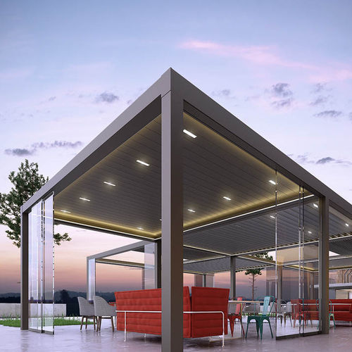 Veneziana basculante - WITH FRAME - Designer shade solutions - em alumínio / em liga metálica / fosca