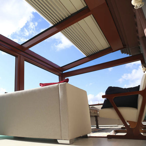 Claraboia para engradamento - STANDARD - Designer shade solutions - em vidro