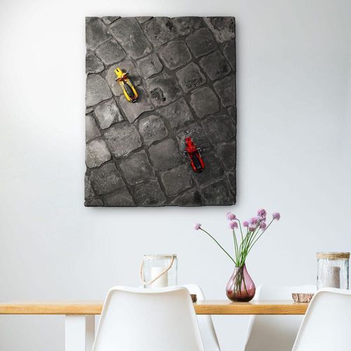 Painel decorativo em alumínio - LA DOLCE VITA  - Aeterna Design Srl - de parede / 3D / efeito de concreto
