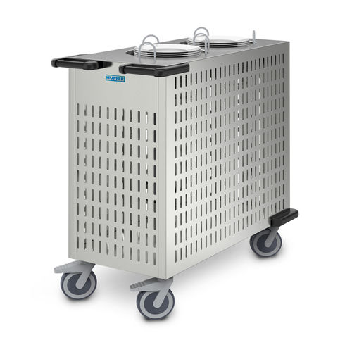 Carrinho de louça - 0162807 - HUPFER - para restaurante / em aço inoxidável / em material plástico