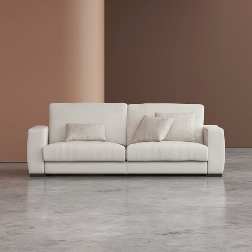 Sofá modular - ANDROS - Gems Barcelona - contemporâneo / em tecido / com braços