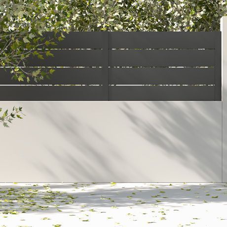 Cerca de réguas - TEIDE 010 - Dlimity - para jardim / para ambientes profissionais / em alumínio