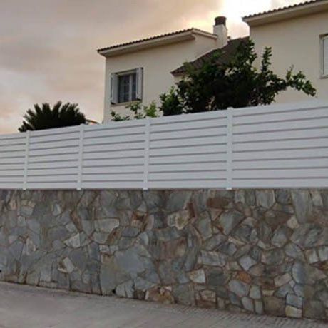 Cerca em painéis - HELIOS - Dlimity - de réguas / para áreas verdes / residencial