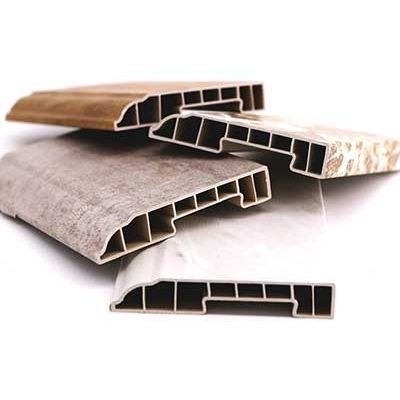 Rodapé branco - SPC - Chongnuo (Shandong) New Material Co., Ltd - cinza / marrom / bege