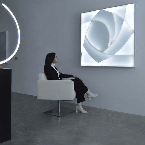 Arandela de design original - ROSE - KISSA LAMPS - para ambiente interno / em alumínio extrudado / em PVC