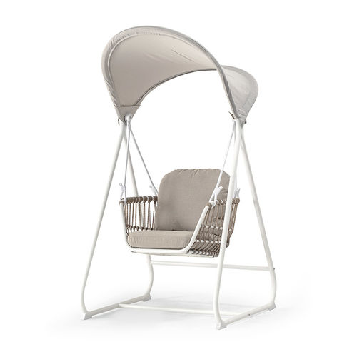 Baloiço em alumínio - BARI ROCKING CHAIR - GRATTONI S.R.L. - em tecido / em corda / suspenso
