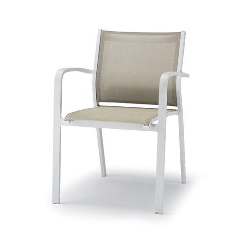 Cadeira contemporânea - GS 936  - GRATTONI S.R.L. - para ambiente externo / em Textilene® / com base em alumínio