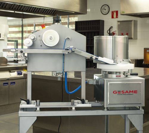 Formadora de carne de almôndegas de carne - MHSUPER 114 - GESAME FOOD MACHINERY S.L. - para hambúrgueres / automática