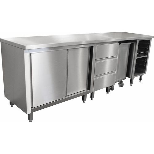 Armário de organização para cozinha contemporâneo - PATISSERIE - BERTRAND MANUFACTURER S.A. - em aço inoxidável / da linha comercial / para forno