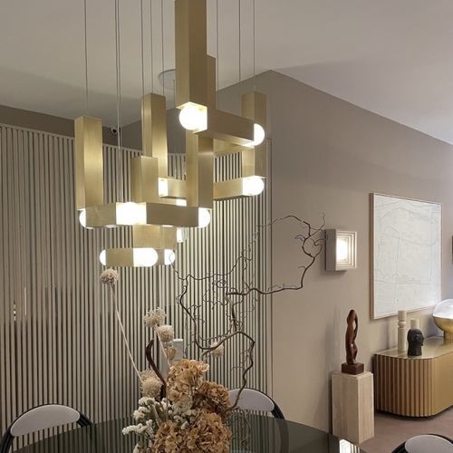 Pendente - VESPER DUO - Lee Broom - em alumínio / em vidro opalino / contemporânea