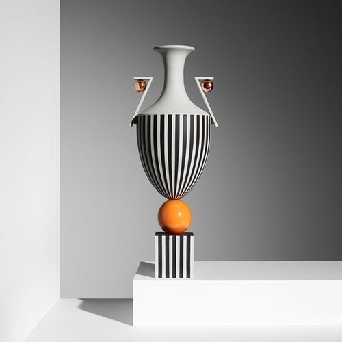 Vaso contemporâneo - WEDGWOOD  - Lee Broom - em cerâmica / feito à mão / branco