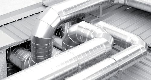 Tubo de chaminé em aço inoxidável - ALTEX, S.L. ALTA TECNOLOGIA EN EXTRACION - em aço galvanizado