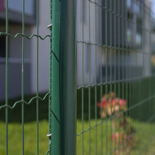 Tela metálica em aço galvanizado - SOUDÉ PLASTIFIÉ - Quaglia Diffusion - para cerca / com malha comprida / em rolo