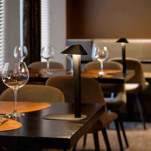 Luminária de mesa - REVER DINING 1.0 - Wever & Ducré BV - em alumínio / contemporânea / sem fio