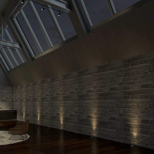 Spot de piso - L369 - MP Design Inc. - de LED / redondo / IP40