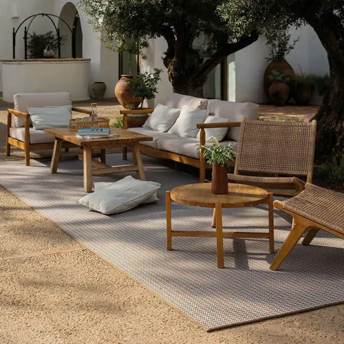 Tapete contemporâneo - STRATA 01 - Rols Carpets - quadriculado / em PET / em PET reciclado