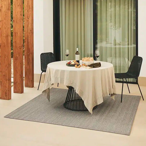 Tapete contemporâneo - PALMA ICON CINDER - Rols Carpets - estampado / em polipropileno / retangular