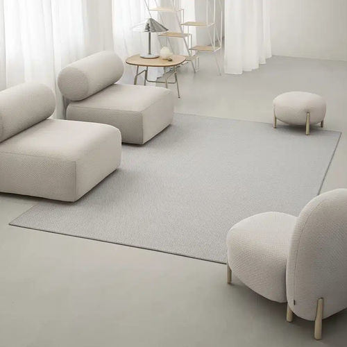 Tapete contemporâneo - DIANA HERRINGBONE DOVE - Rols Carpets - estampado / de lã / retangular