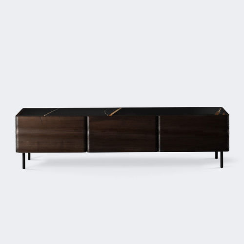 Buffet aparador contemporâneo - WAVES - Milla & Milli - em nogueira / em faia / em mármore