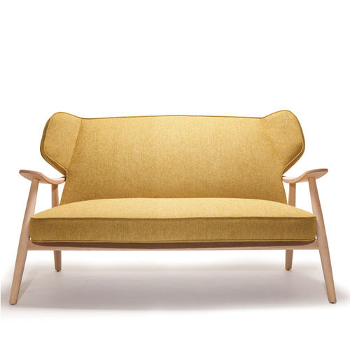 Sofá contemporâneo - Basic - Lagranja Collection - em tecido / com braços / com encosto alto