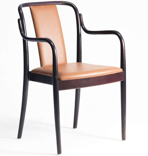 Cadeira de sala de jantar vintage - KAISER - Gemla Fabrikers AB - para ambiente interno / em tecido / em couro